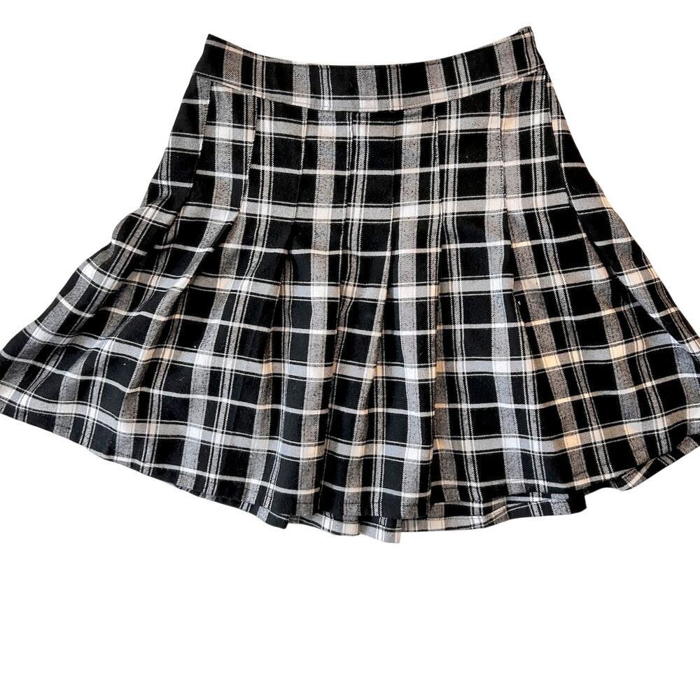 Hollister Y2K 90's Clueless Academia Lolita Pleated Skater Skirt - Picture 2 of 4